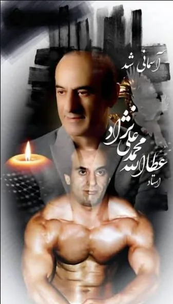 پوستر یادبود «آسمانی شد»